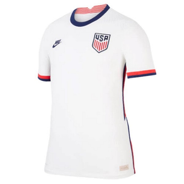 Camiseta Estados Unidos Replica Primera Ropa Mujer 2020 Blanco